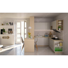 Open Design Showcase Storage MDF Modern Furniture Kitchen Cabinet